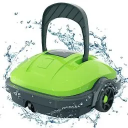 Produktbild: WYBOT Poolroboter, Poolsauger Akku mit Dual-Antriebsmotoren, Automatisches Parken, Automatische Poolreiniger für Pools bis 50 m² Grundfläche