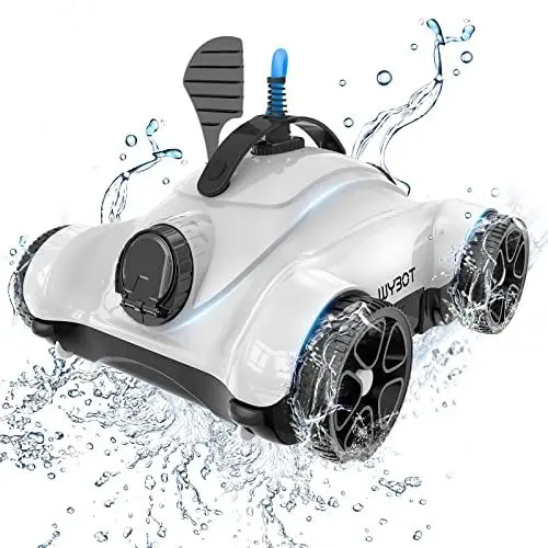 Produktbild: WYBOT Poolroboter mit 150W Leistungsstarker, Poolsauger mit starker Saugkraft und anpassbaren Reinigungszyklen 1/2/3H