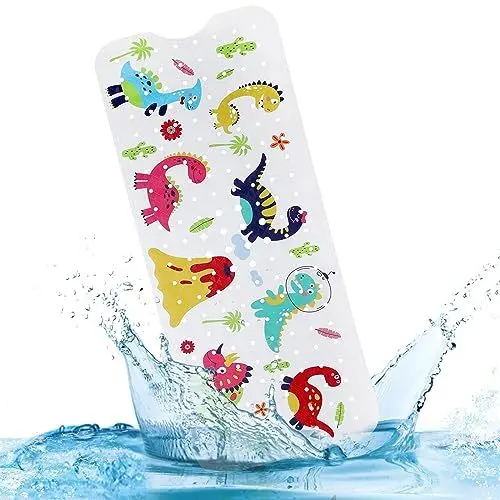 Produktbild: WYEIGIKS Badewannenmatte rutschfest - 100x40cm Antirutschmatte Badewanne Baby hautfreundlich - badewanne rutschmatte - Badematte rutschfest - Duschmatte schimmelresistent & maschinenwaschbar