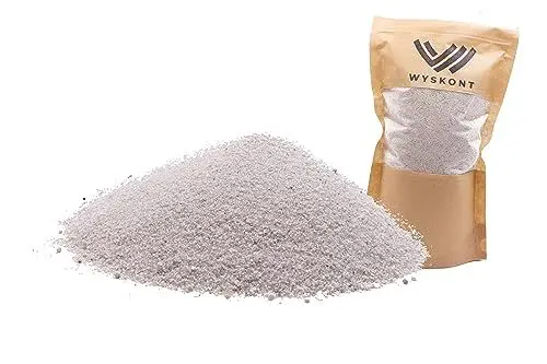Produktbild: WYSKONT Quarzsand weiße - Aquarium Kies - Aquariumsand 2 kg - Aquarium Deko - Kieselsteine - Zierkies - Flusskies - Deko Sand - Aquarium Bodengrund - Terrarium Sand - Aquariensand 0,5-0,8mm