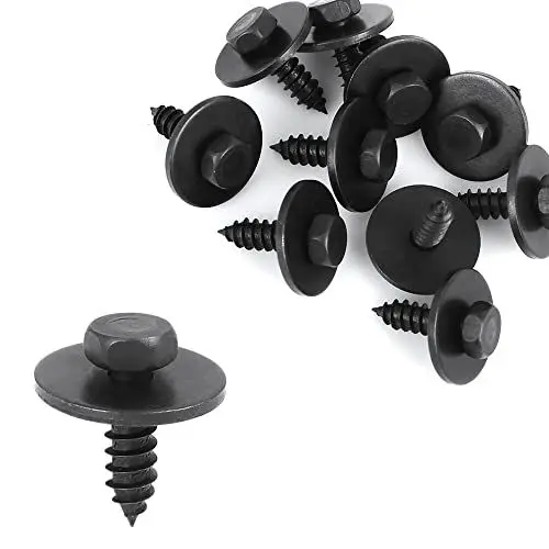 Produktbild: X AUTOHAUX 10 Stücke Sechskantmetallschrauben mit Unterlegscheibe 07147129160 für BMW E46 E60 E90