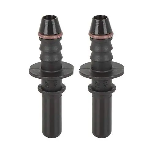 Produktbild: X AUTOHAUX 2 Stück Kraftstoffleitung Schnellverschluss 7,89mm ID6 Kraftstoffschlauch Kupplung für Rohr, männlich, für Kraftstoff