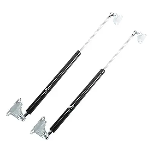 Produktbild: X AUTOHAUX 2stk.Universal Gasdruckfeder 445N/100Lbs Gasdämpfer Gasdruckdämpfer Kompressionsfeder Stoßdämpfer Hebestützen Streben für Auto LKW Wohnmobil