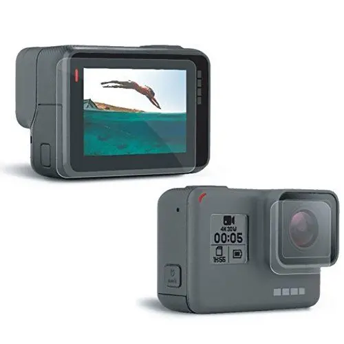 Produktbild: XAiOX® Premium Schutzfolie Anti-Shock Klar für GoPro Hero 5 / Hero 5 Black