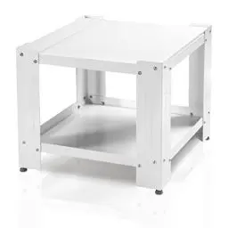 Produktbild: Xavax Waschmaschinen Untergestell, 50cm Erhöhung, mit Ablage (60x60 cm Waschmaschinen-Unterschrank, stabiler Waschmaschinensockel als Unterbau auch für Trockner, Kühlschrank, Geräte bis 150kg) weiß