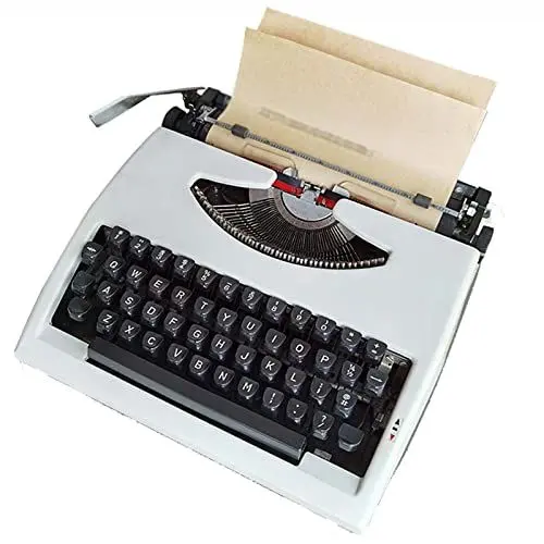 Produktbild: XBDLYQBD Altmodische manuelle Retro-Schreibmaschine, Schreibmaschinen für Schriftsteller, Retro-Schreibmaschine fürZuhause/Büro/Arbeitszimmer-Schreibtisch