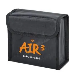 Produktbild: XBERSTAR Batterietasche, feuerfeste, explosionssichere Lipo Batterie, sichere Tasche, Lipo Batterieschutztasche für DJI Air 3 Drohne (drei Batterietaschen für DJI Air 3)