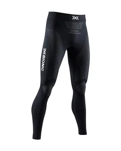 Produktbild: X-Bionic Herren Invent 4.0 Running Pants Men Sporthose, Laufhose, Fitnesshose, Trainninghose, Jogginghose Baselayer Für Männer, Black/Charcoal, M