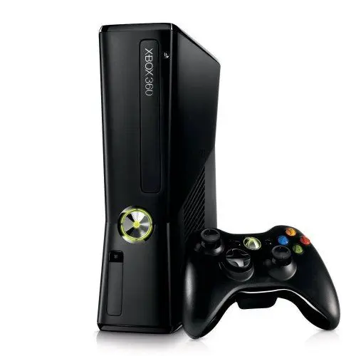 Produktbild: Xbox 360 - Konsole Slim 250 GB inkl. Kinect Sensor + Kinect Adventures, schwarz-glänzend