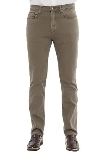 Produktbild: XCEDY - Herren Jeans Regular Fit, Denim Stretch Jeanshose, High Waist Authentic Straight Cut Hosen Herren CD356 (32W/32L Braun)