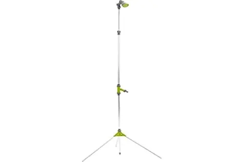 Produktbild: Xclou Gartendusche mit Stativ, höhenverstellbare Außendusche, Höhe 150-220 cm