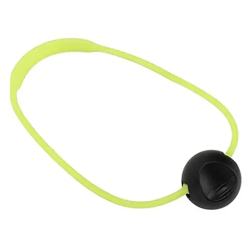 Produktbild: xctopest Tauchen Scuba Tank Zylinder Banger Knocker Ball Unterwasser Signal Gerät für Outdoor-Sport (Yellow Strap + Black Ball)