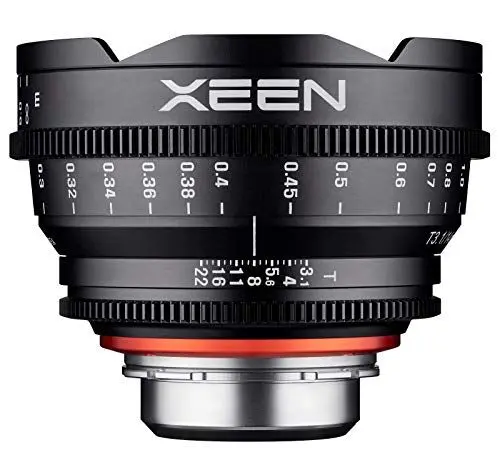 Produktbild: XEEN Cinema 14mm T3,1 PL Vollformat Objektiv MF Cine Video Lens für hohe Auflösungen mit Follow Focus Zahnkränze