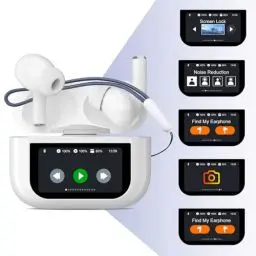 Produktbild: XEEUEX Bluetooth Kopfhörer in Ear, Bluetooth 5.4 Noise Cancelling kopfhoerer Ohne Kabel mit Mikrofon, Kabellose Kopfhörer Handy mit Touchscreen, ANC kopfhörer mit Touch Display Wireless Earbuds