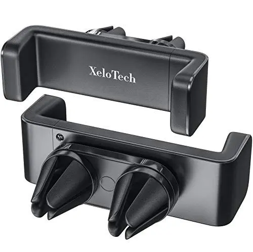 Produktbild: XeloTech Handy Halterung für Auto-Lüftung - für iPhone 16 Pro, 15 pro, 14 Pro, Samsung Galaxy S25, S24, S23, A56, A55