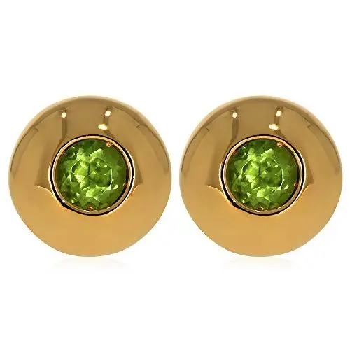 Produktbild: Ohrstecker mit Peridot ca. 0,6 ct. vergoldet
