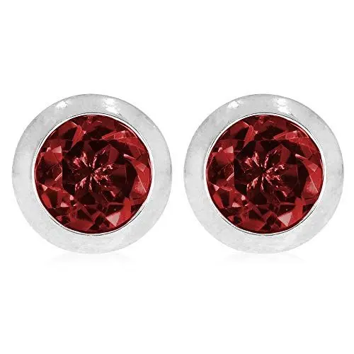 Produktbild: XEN Solitär-Ohrstecker mit Granat ca. 2 ct.