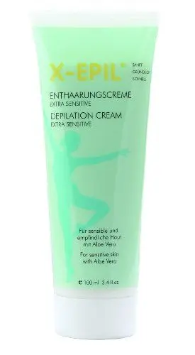 Produktbild: X-Epil Enthaarungscreme Extra Sensitive mit Aloe Vera, 100 ml (1 x 100 ml)