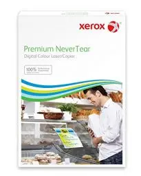 Produktbild: Xerox Premium NeverTear Kunststoffpapier 003R98091 - A4 210 x 297 mm, 195 g/m² - Spezialpapier für Laserdrucker und Kopierer - 100 Blatt - Weiß