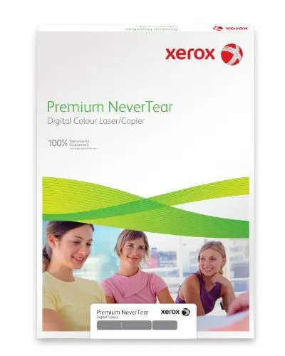 Produktbild: Xerox Premium NeverTear Kunststoffpapier 003R98092 - A4 210 x 297 mm, 262 g/m² - Spezialpapier für Laserdrucker und Kopierer - 100 Blatt - Weiß