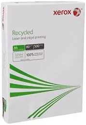 Produktbild: Xerox Recycled Papier 003R91165 - DIN A4 80 g/m² - Kopierpapier für Laserdrucker und Kopierer - aus 100 % Altpapier - 500 Blatt - Grau