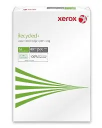 Produktbild: Xerox Recycled+ Papier 003R91912 - DIN A4 80 g/m² - Kopierpapier für Laserdrucker und Kopierer - aus 100% Altpapier - 500 Blatt - weiß