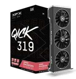 Produktbild: XFX Speedster QICK319 Radeon RX 6750XT CORE Gaming Grafikkarte mit 12GB GDDR6 HDMI 3xDP, AMD RDNA™ 2 (RX-675XYJFDP)