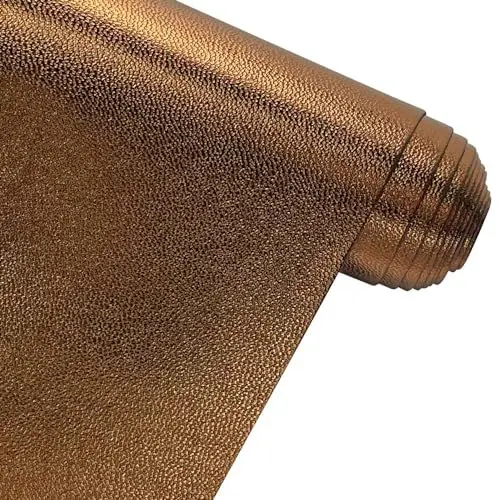 Produktbild: XHT Hochelastisches Dunkler Ton Weiche Feinkorn Kunstleder，30 x 135 cm，Bezugsstoff-Kunstleder-Polsterstoff-Lederimitat-leder zum nähen.(Braun)