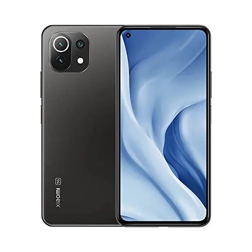 Produktbild: Xiaomi Mi 11 Lite Dual SIM 5G 8+128GB Truffle Black DE, MZB09AOEU, Schwarz, 8 GB + 128 GB