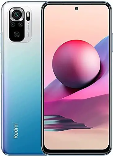 Produktbild: Xiaomi Redmi Note 10S Smartphone RAM 6 GB ROM 128 GB 6,43 '' AMOLED DotDisplay 64 MP Kamera 33 W Schnellladung MediaTek Helio G95 3,5 mm Kopfhörerbuchse 5000 mAh (typ) Akku Blau (Globale Version)