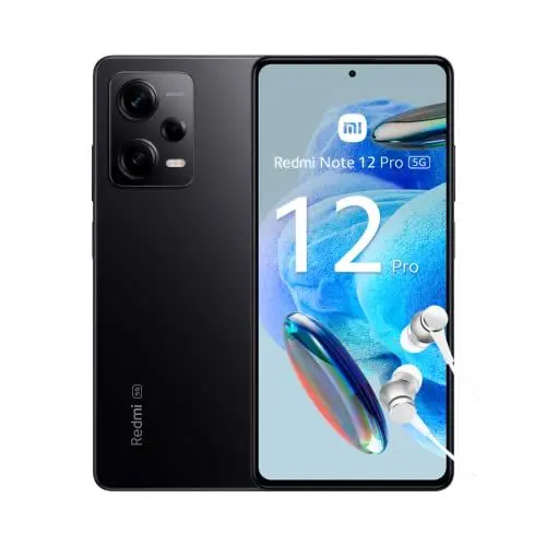 Produktbild: Xiaomi Redmi Note 12 Pro 5G Smartphone + Kopfhörer, 6+128GB, Handy ohne Vertrag, 6,67