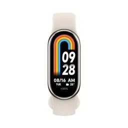 Produktbild: Xiaomi Smart Band 8 Fitness Tracker, 1.62 Inch AMOLED Display, 16 Days Battery Life, 5ATM, SpO2 Tracking, Sleep and Pulse Monitoring, 150+ Training Modes, Pedometer, Champagne Gold