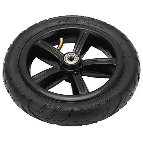Produktbild: Onewer 8 Zoll 200x45 Felge und Reifen Set, 8 Zoll 200x45 Luftrad mit Innenrohr für Elektroroller mit Nabe und Lagern