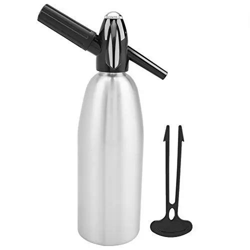 Produktbild: XIASABA Sprudelwasserbereiter, Soda-Maker, tragbare Wasserflasche, modischer Wasserbecher 1 l mit Druckregler für Heimclub, Herstellung von frischem Sodawasser, DIY-Soda-Getränk