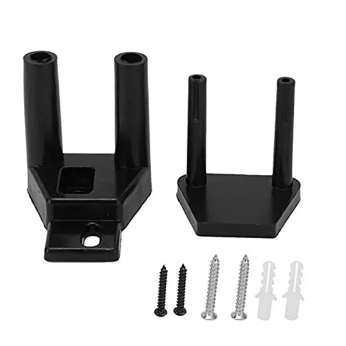 Produktbild: XIASABA Türbeschläge 9. 0×8. 0×5. Scheunentor-Boden-Schiebetür-Bodenrollen-Set, Hardware-Beschläge, Scheunentor-Zubehör, Rolle für Schiebetür