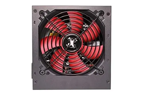 Produktbild: Xilence XP600R6 PC Netzteil, 600W Peak Power, ATX, rot/schwarz
