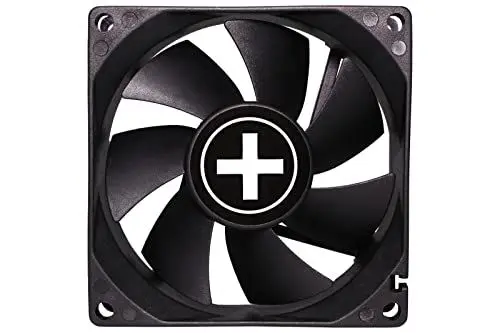 Produktbild: Xilence XPF80.W 80mm leiser Gehäuselüfter, small 3PIN, 4PIN male, einfacher Einbau, 300mm Kabellänge, Hydro Bearing, guter und kühlender Airflow im Office/Home/Server PC, schwarz