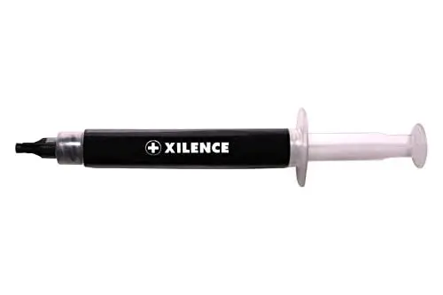 Produktbild: Xilence XPTP High Performance Wärmeleitpaste, Spatel zum Auftragen, Reinigungstuch, 1,5g, grau