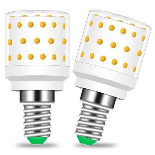 Produktbild: XIMNCHNI E14 LED Mais Glühbirne 6W, 2700K Warmweiß,800LM Edison LED Glühbirne E27 Ersatz 60W Energiesparlampe Kleine LED AC100-265V CRI 85 Nicht Dimmbar Leuchtmittel für Schlafzimmer Wohnzimmer