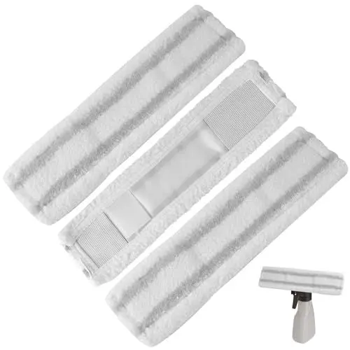 Produktbild: XINSUO® Mikrofaser-Wischbezüge für Kärcher fensterreiniger,3 Stück Ersatzmikrofaser Kompatibel mit Kärcher WV1 WV50 WV75