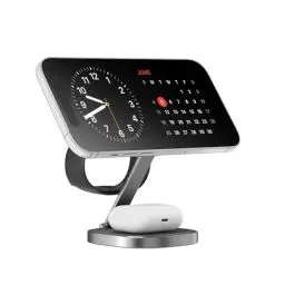 Produktbild: XLayer MagFix Pro 3 in 1 Ladestation Apple Wireless Charger | Klappbar | Standby | Magsafe Kompatibel | Magnetisch | Induktive kabellos | Ladegerät iPhone 16 15 Pro,14/13/12 Watch 5/6/7/8/9/SE/Ultra