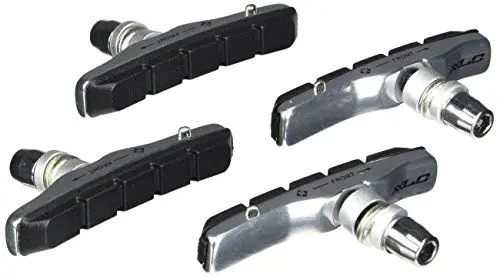 Produktbild: XLC Cartridge Bremsschuhe Schwarz 72 mm, 25 Paare (50 Stück)