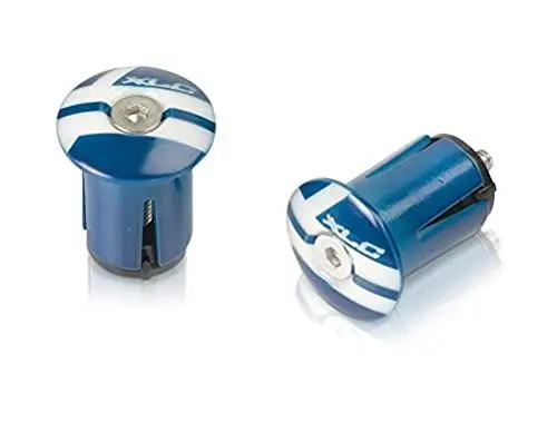 Produktbild: XLC GR-X02 Lenkerendstopfen, blau, One Size