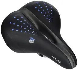 Produktbild: XLC Herren Fahrradsattel City Globetrotter SA-G02 Sattel, Schwarz, 275x213 mm
