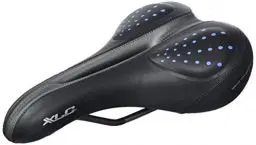Produktbild: XLC Herren Fahrradsattel Trekking Globetrotter SA-G01 Sattel, Schwarz, One Size