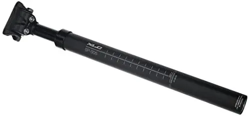 Produktbild: XLC Pro SP S05 Federsattelstütze, Unisex Erwachsene, Schwarz, 350mm - Hochwertige & Verstellbare Sattelstütze für Komfort und Leistung