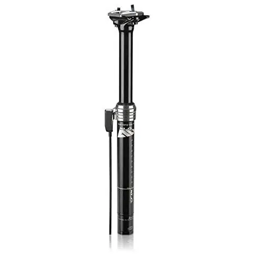 Produktbild: XLC SP-T10 All MTN Teleskopsattelstütze, Unisex Erwachsene, Schwarz, 400mm - Hochwertige & Verstellbare Sattelstütze für Komfort und Leistung - Robust, Langlebig & Einfach zu Installieren - Ideal für Mountainbiking & Geländefahrten