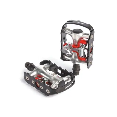 Produktbild: XLC System-Pedal PD-S01: Vielseitiges Klickpedal und Plattformpedal in einem, Schwarz, Silber