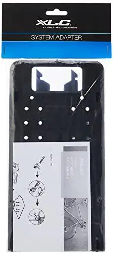 Produktbild: XLC Unisex – Erwachsene BA-X13 Adapterplatte Carry More, Schwarz, One Size