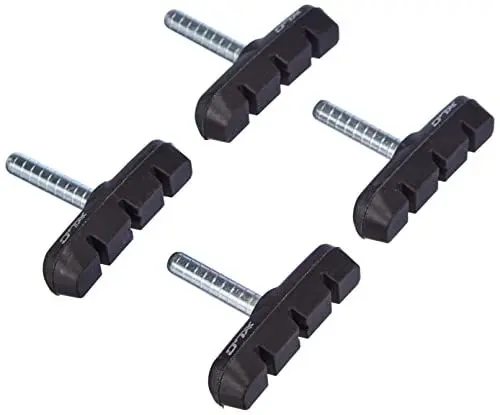 Produktbild: XLC Unisex – Erwachsene Bremsschuhe Cantilever BS-C02 4er Set 55 mm, Schwarz, One Size